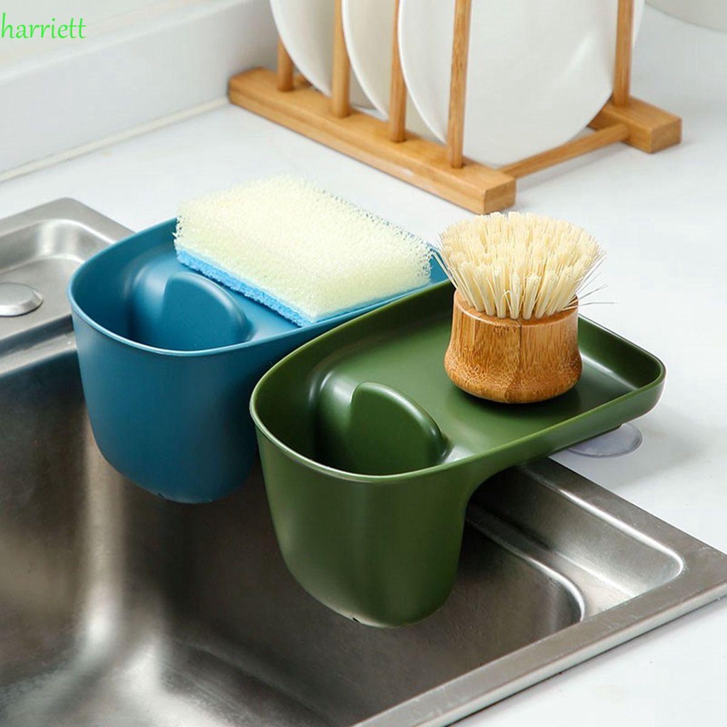Giá đỡ xà phòng/ miếng rửa chén nhiều màu tiết kiệm không gian tiện dụng cho nhà bếp