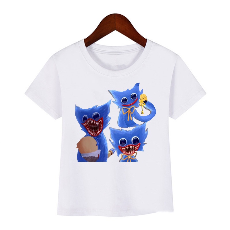 ÁO THUN huggy wuggy UNISEX PHÔNG NAM NỮ GIA ĐÌNH CẶP ĐÔI CÓ SIZE TRẺ EM CHO BÉ TRAI GÁI AOMIVN