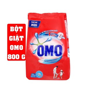 Bột giặt OMO 800G giặt tay nhiều bọt sạch nhanh