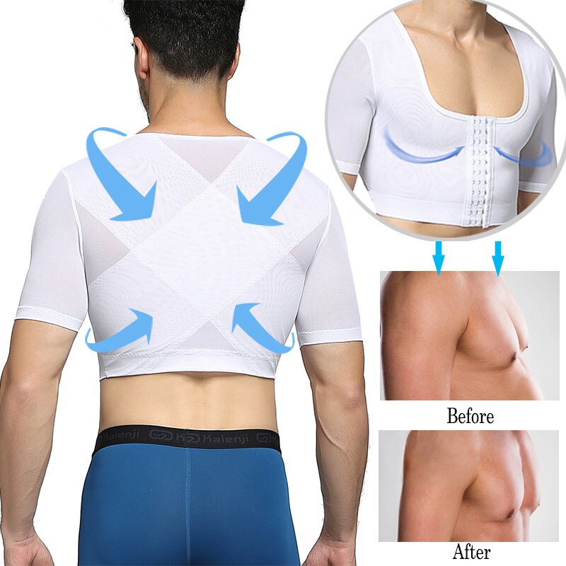 Áo Nịt Ngực Định Hình Cơ Thể Cho Nam