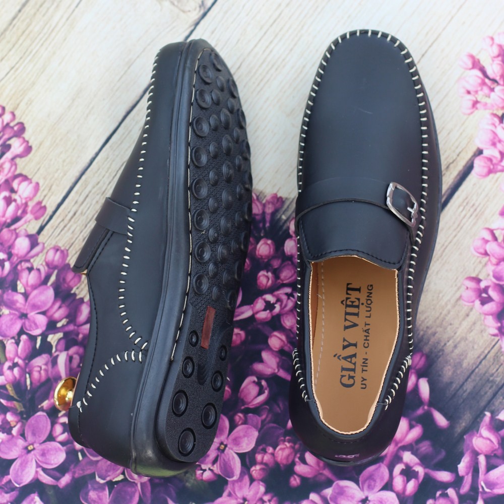 Giày Lười Chỉ Trắng YT | BigBuy360 - bigbuy360.vn