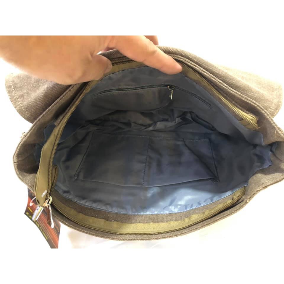 Cặp Đeo Chéo Vải Bố 170-027 | BigBuy360 - bigbuy360.vn