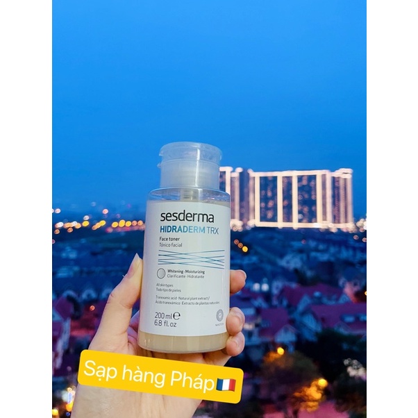 Nước hoa hồng Sesderma Hidraderm TRX Face Toner dưỡng ẩm và làm sáng da 200ml