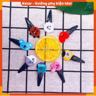 Kẹp tóc hình nhân vật Bangtan