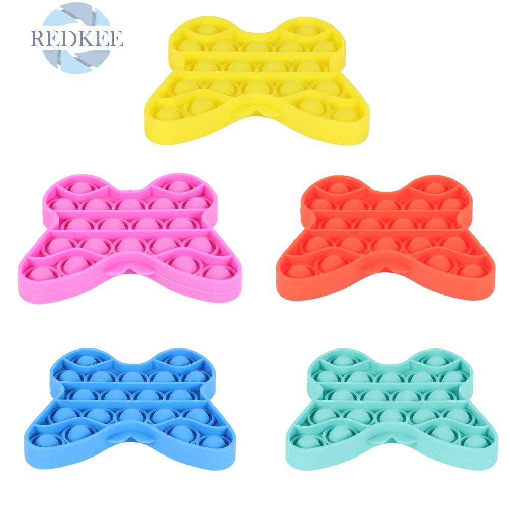 Redkee  Bubble Sensory Butterfly Shape for Autism Stress Relief Funny Toys