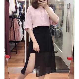 CHÂN VÁY MIDI XẺ TÀ - HOT TREND