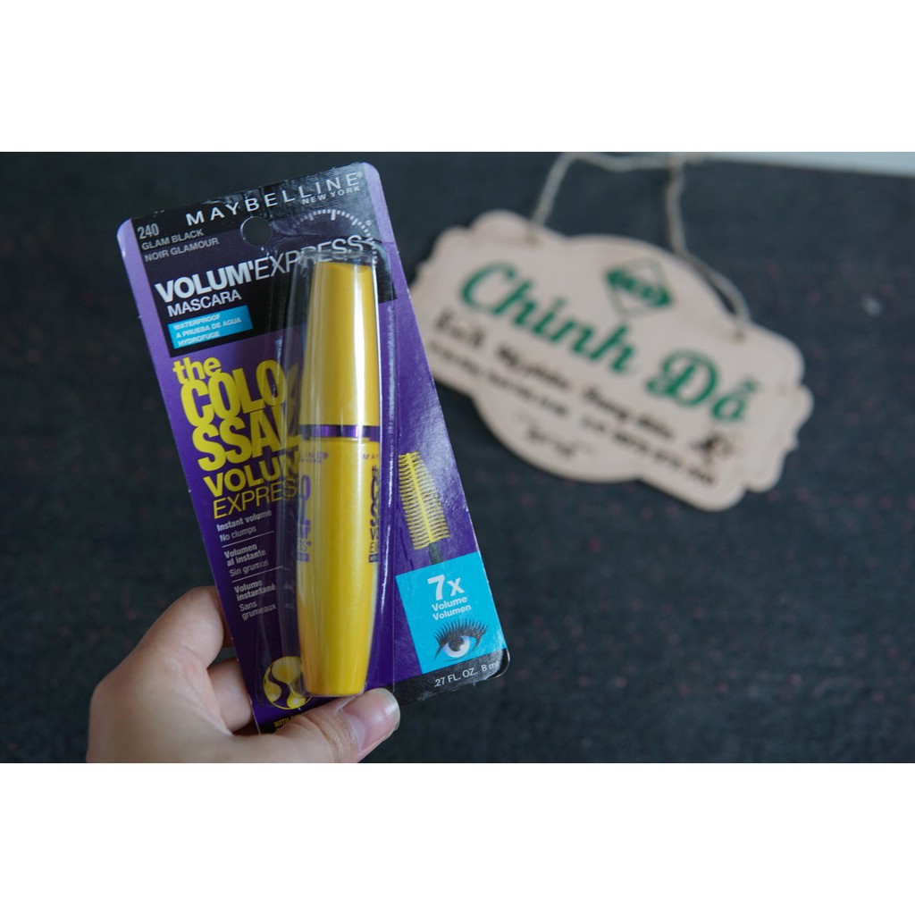 Chuốt mi Maybelline The Colossal 7x