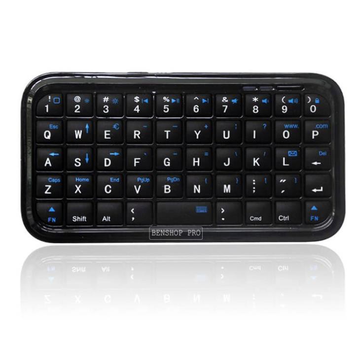 Bàn phím siêu mỏng Mini Bluetooth Keyboard Folio (đen)