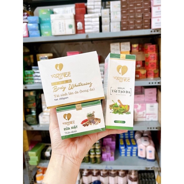 ( Chính Hãng ) Combo tái tạo da phương anh serum tái tạo da + Bột Rửa Mặt