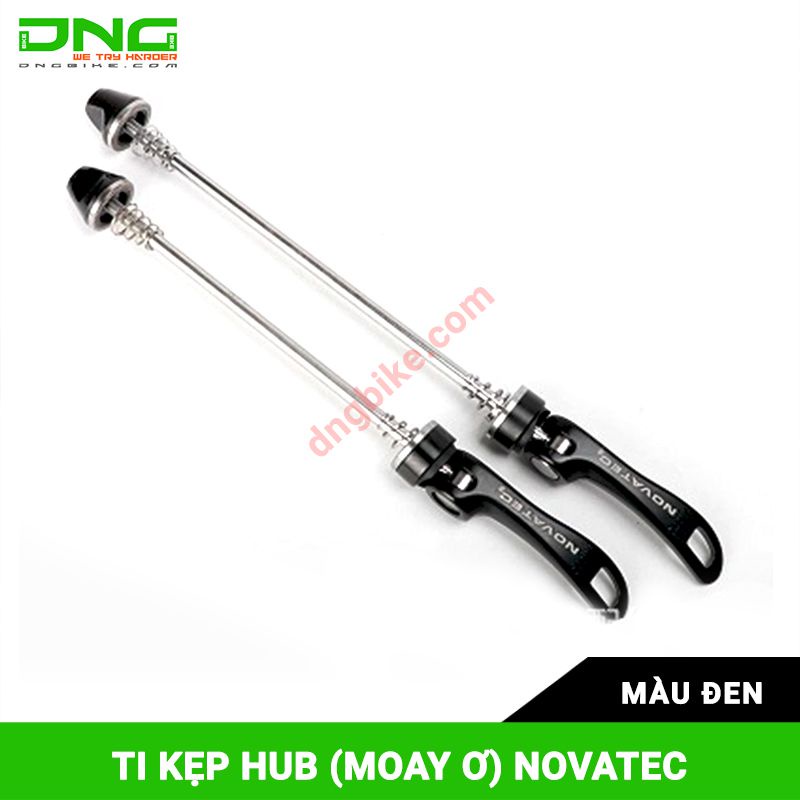 Ti kẹp hub (Moay ơ) xe đạp NOVATEC đen