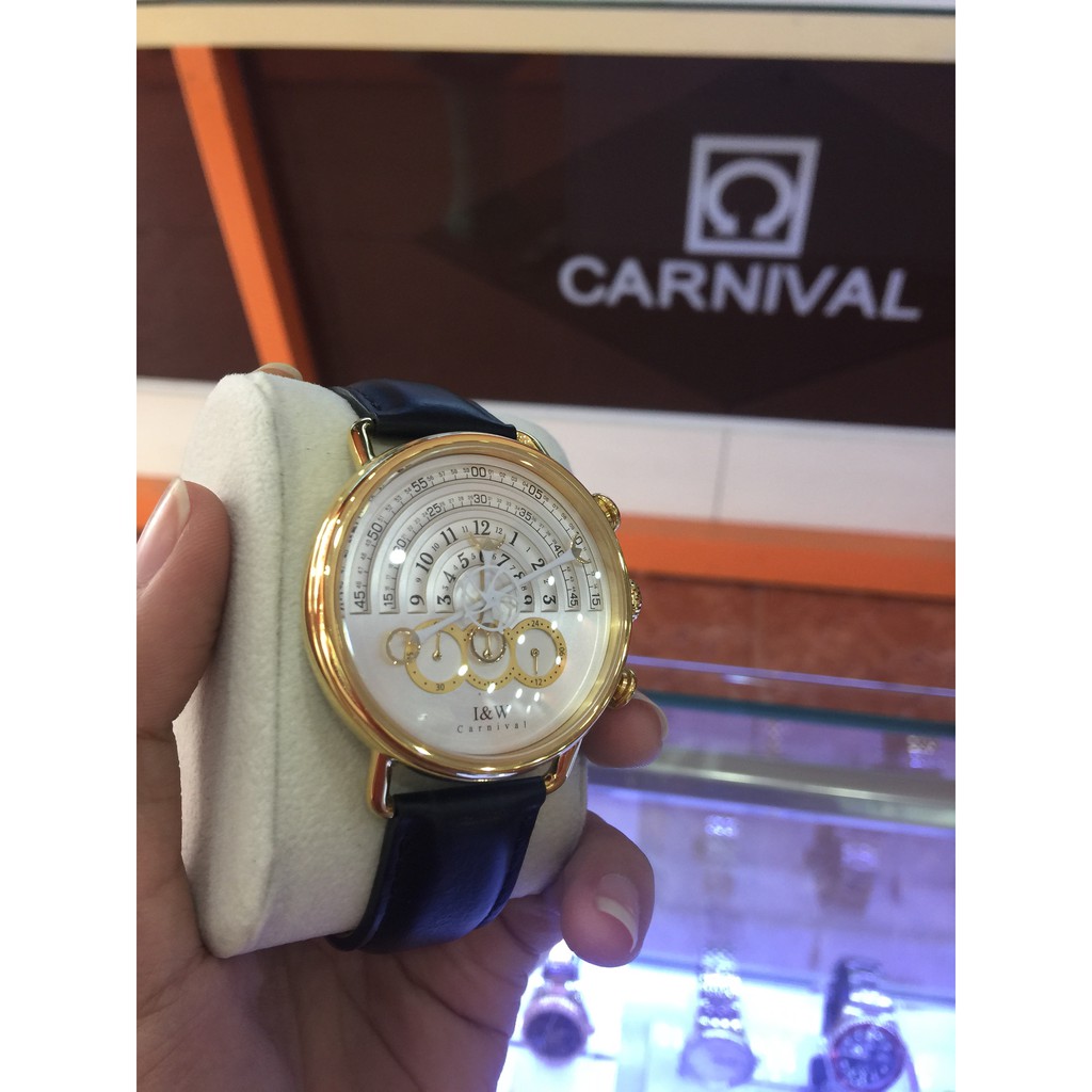 Đồng Hồ Nam Thụy Sỹ CARNIVAL Aurora Grand Ocean IW816.111.02 Chính Hãng