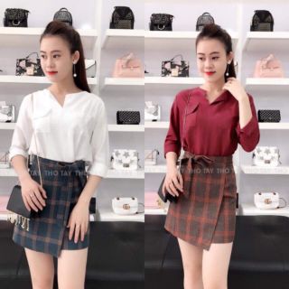Áo sơ mi công sở nữ