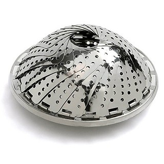 Vỉ hấp inox gấp gọn thông minh