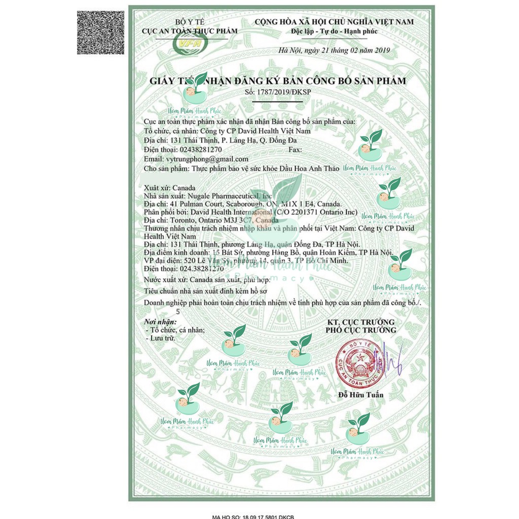 Tinh Dầu Hoa Anh Thảo Đức Warnke Nachtkerzenol 500mg lọ 100 viên