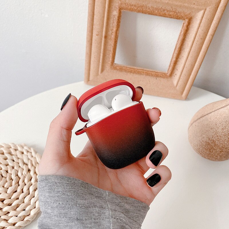 Vỏ cứng bảo vệ hộp sạc tai nghe Baseus W04 W04 Pro TWS Bluetooth không dây màu Gradient