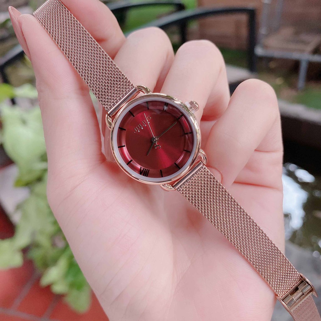 Đồng hồ nữ Julius Ja-1268 dây thép
