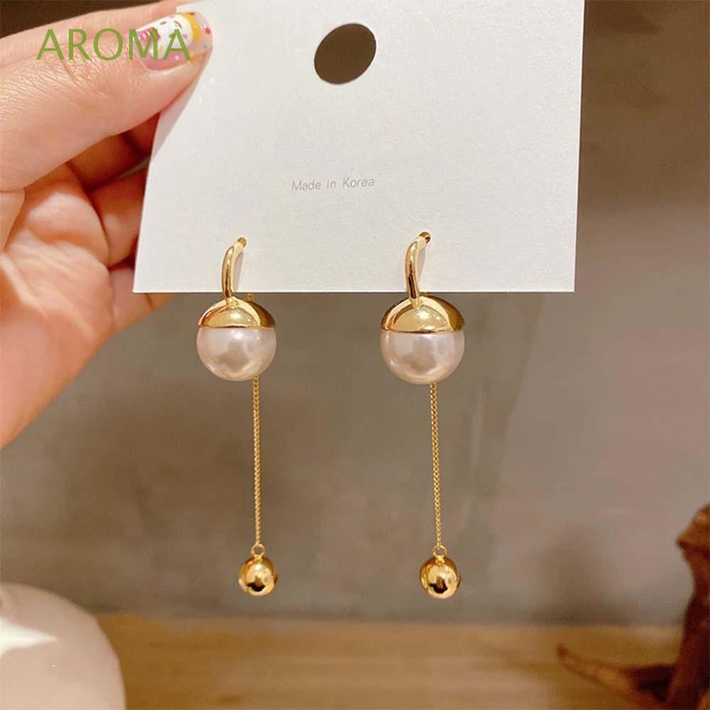 Bông Tai Tua Rua Dáng Dài Bằng Hợp Kim Nhiều Màu Sắc Thời Trang Cho Nữ