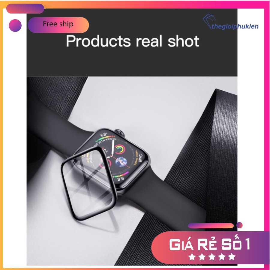 Kính cường lực Baseus cho Apple Watch  size 40mm-44mm