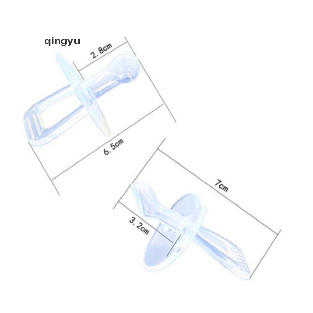 Núm Ti Giả Tròn Phẳng Bằng Silicon An Toàn Trong Suốt Cho Bé Sơ Sinh