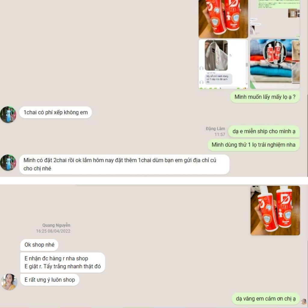 Tẩy trắng quần áo D While - Nước tẩy quần áo sạch vết mốc ố vàng không làm phai màu vải dùng được cho trẻ nhỏ (500ml)