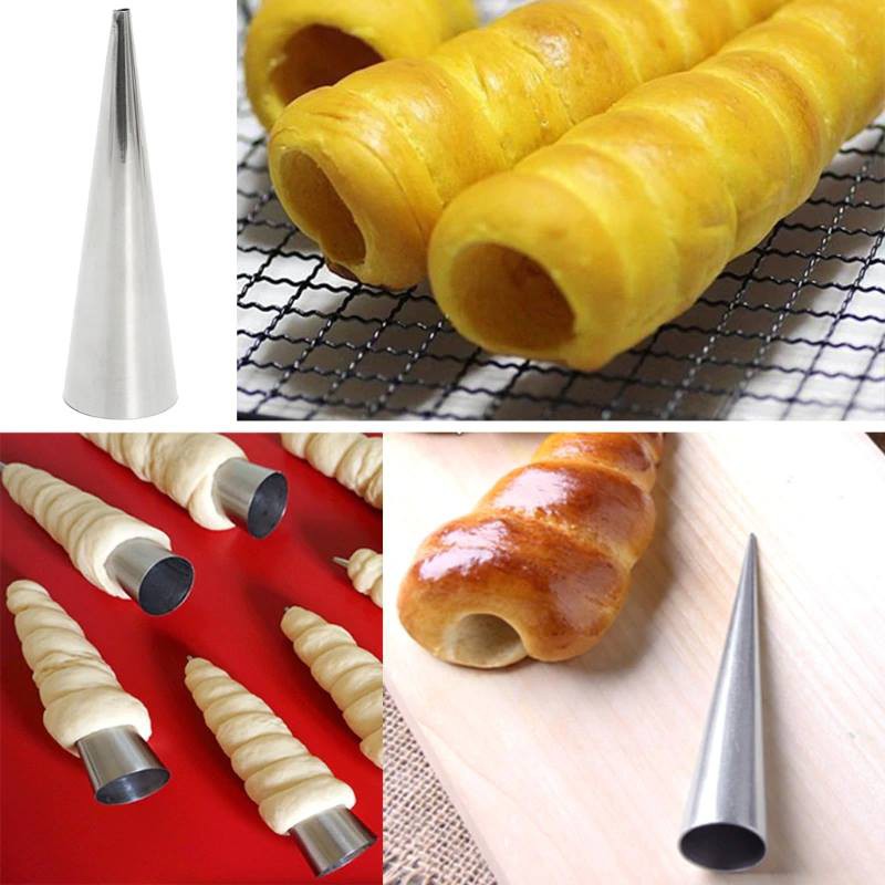 Que ốc quế inox cỡ 14cm ( 1 cái )