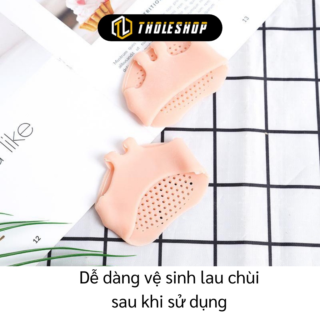 Đệm Mũi Chân - Combo 2 Miếng Lót Giày Silicon Đệm Êm Bàn Chân Trước, Thoáng Khí 8937