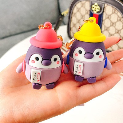 Móc khóa chim cánh cụt sáng tạo độc đáo dễ thương/ keychain chim cánh cụt