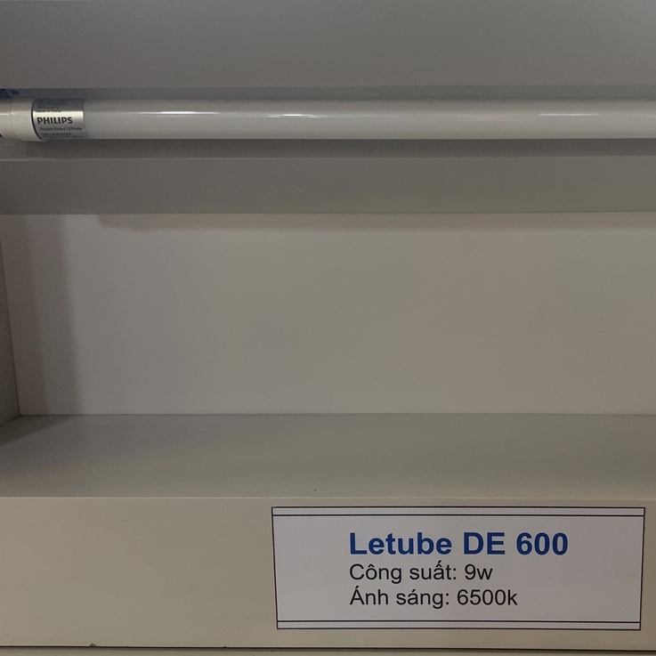 Bóng Đèn Tuýp Ngắn LED DE 600mm 9W Dùng Điện 2 Đầu Ánh Sáng Trắng Bảo Hành 1 Năm