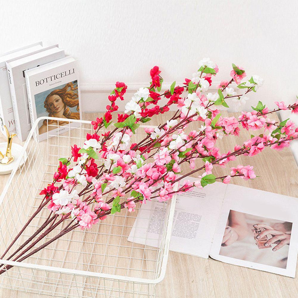 Nhánh Hoa Anh Đào Giả 63cm Trang Trí Tiệc Cưới