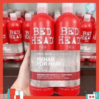 Cặp Dầu Gội - Xả TIGI Bed Head Màu Đỏ [MẪU HOT]