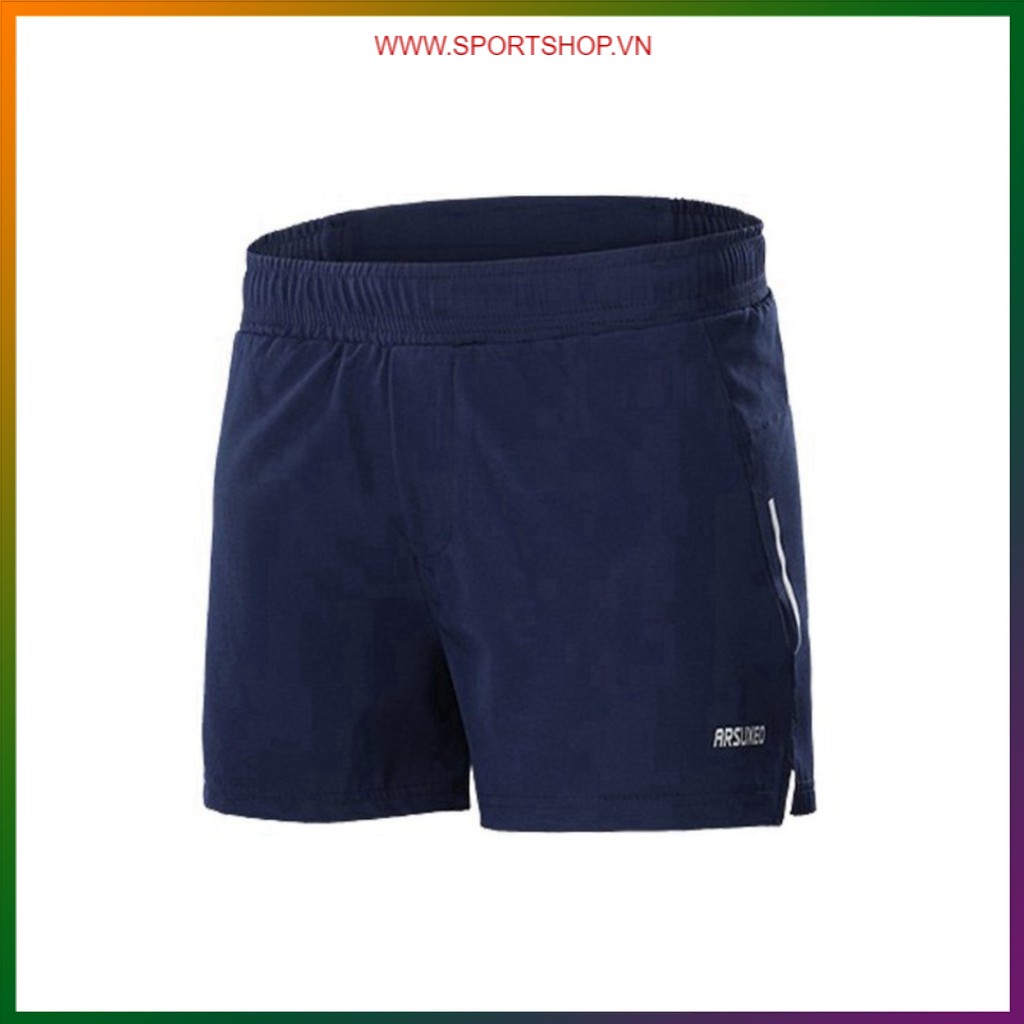 Quần chạy bộ nam ARSUXEO MS03, quần short thể thao 2 lớp (boxer) thiết kế 2 túi đa năng, siêu nhẹ, thoáng khí | BigBuy360 - bigbuy360.vn