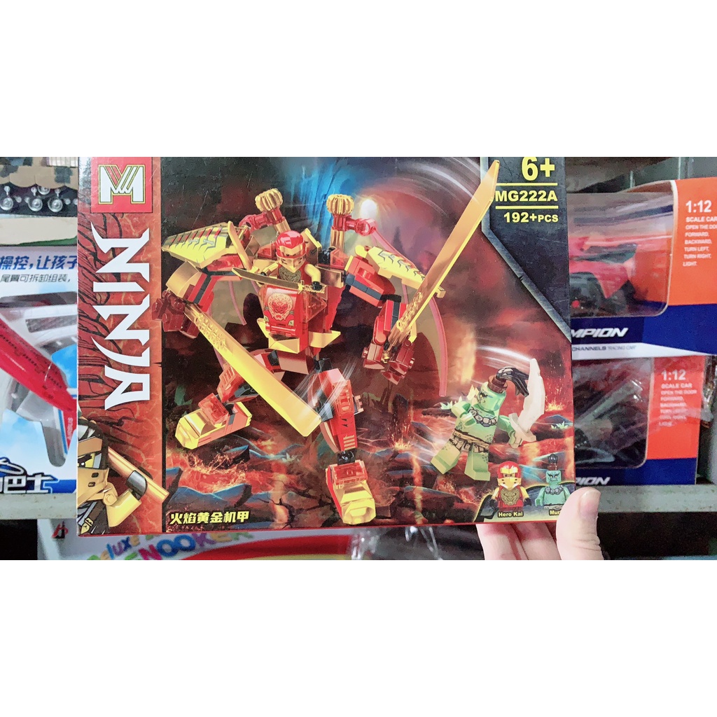 Bộ Lego Lắp Ghé Mô Hình ROBOT NINJA