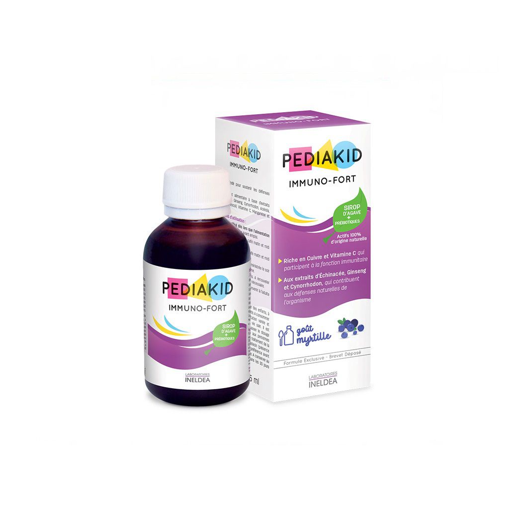 Vitamin Pediakid Immuno-Fort Tăng Sức Đề Kháng Cho Bé 125ml