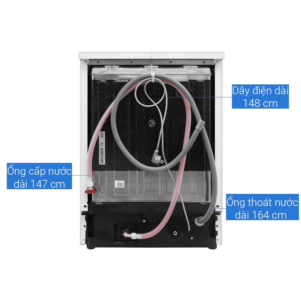 CDPN 4D620PW/E  -- Máy rửa chén độc lập Candy CDPN 4D620PW/E