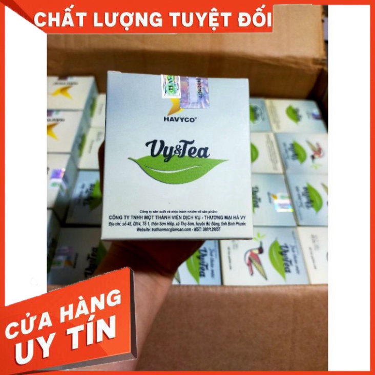 (1 hop) trà vy(()))tea giảm cân dáng đẹp