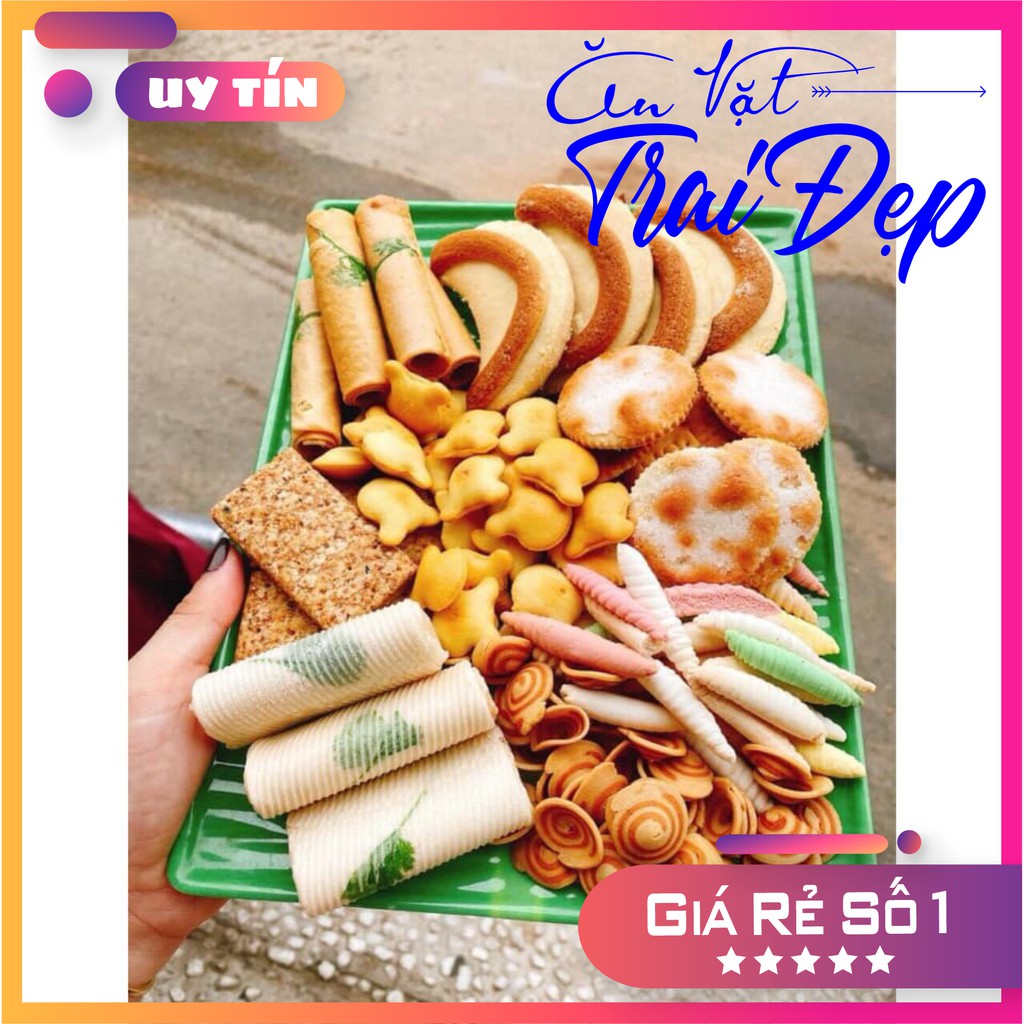 🤩BÁNH MIX HUYỀN THOẠI 🤤 350G Hủ Pet - Trai Đẹp Snack | WebRaoVat - webraovat.net.vn