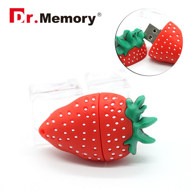 Usb Hình Dâu Tây Bằng Silicone