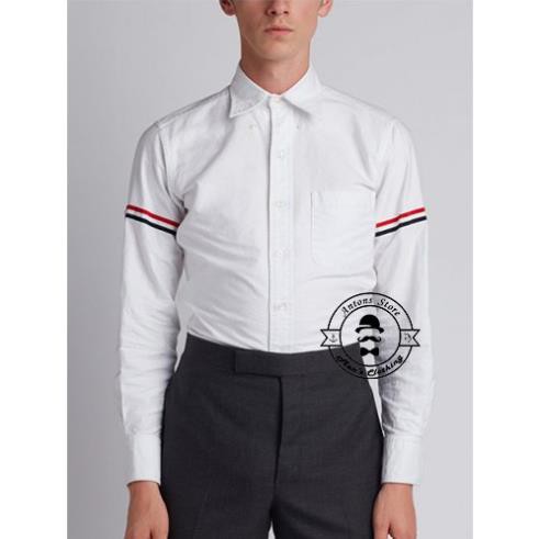 Sơ mi Thom Browne Vạch Tay 2 Bên