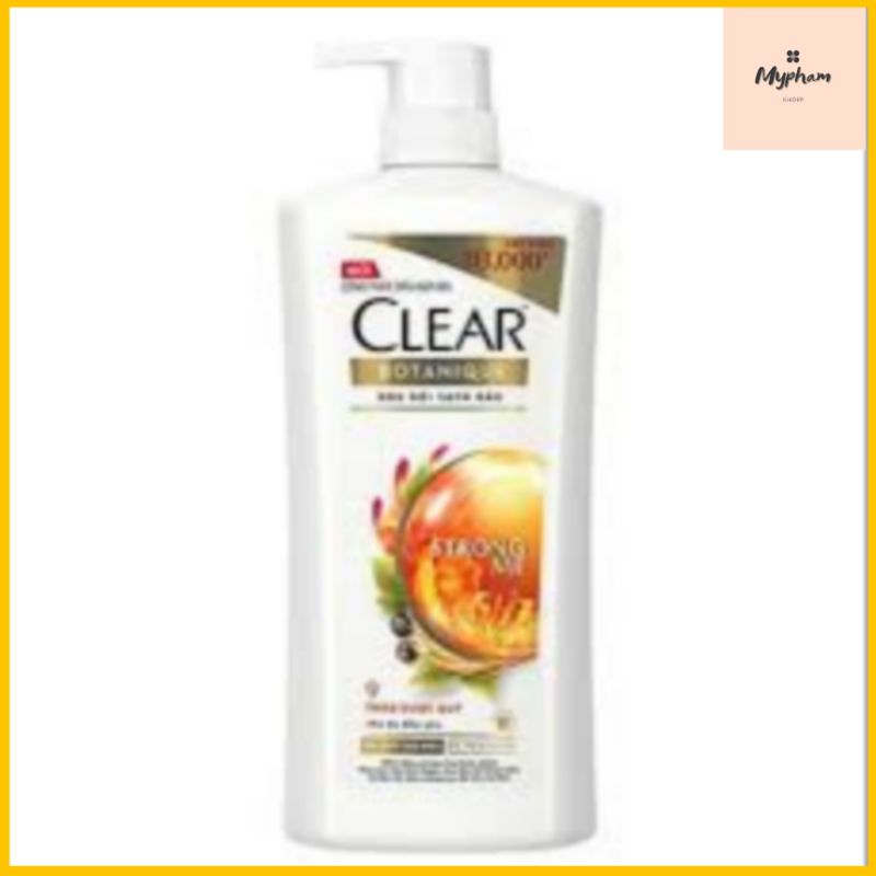 (Hàng mới)Dầu  gội Clear thảo  dược  650g