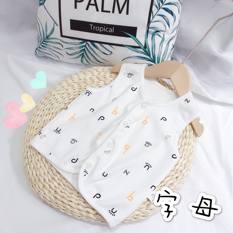 Áo Ghile Thun Cotton Mỏng Size 59-90(3M-4Y)