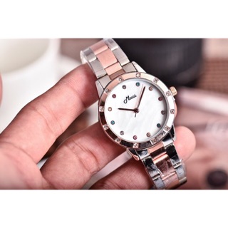 Đồng Hồ Nữ Mwatch Nạm Đá 