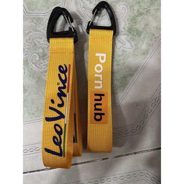 Đây móc khoá vải dù nhiều màu sắc