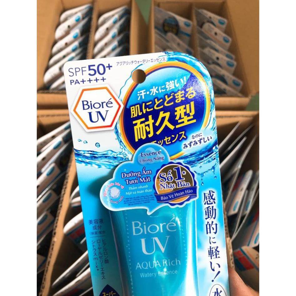 Kem chống nắng Biore UV Aqua Rich Watery Essence SPF50+/PA++++ 50ml