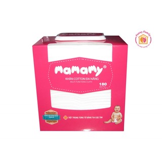 khăn vải khô đa năng Mama 180 tờ