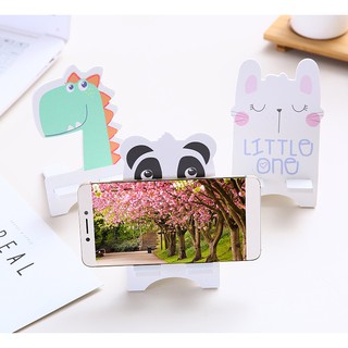 Kê Điện Thoại, Giá Đỡ Điện Thoại Hình Thú Ngộ Nghĩnh Bằng Gỗ MIRA-GO77004
