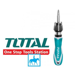 Bộ tuốc nơ vít đa năng 8 chi tiết total tacsd30086