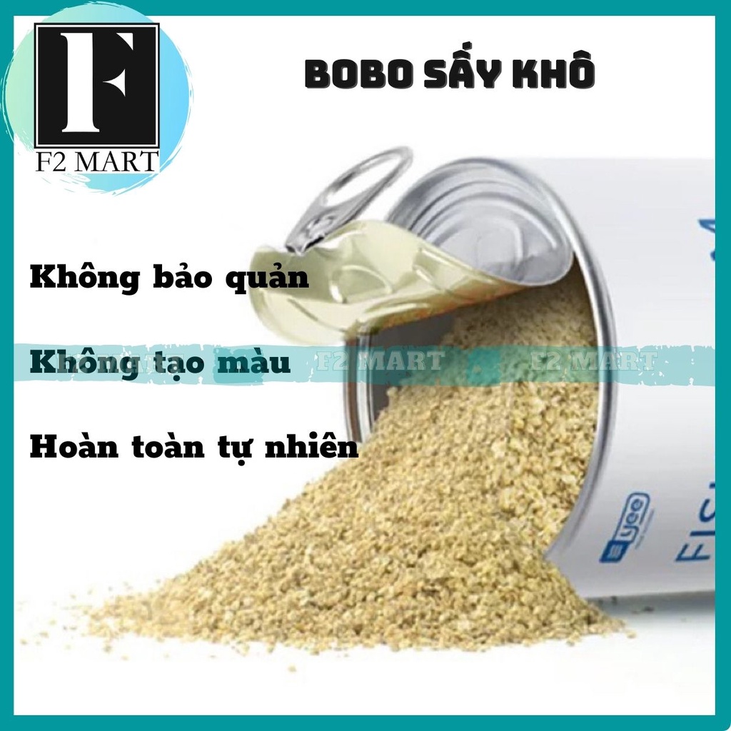 Bobo sấy khô -Thức ăn cực dinh dưỡng cho cá cảnh, cá bột- hộp 80gam