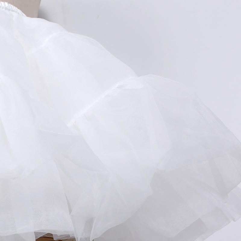 Chân Váy Xòe Tutu Ngắn Vải Tuyn Nhiều Lớp Chuông Thời Trang Lolita Dành Cho Nữ