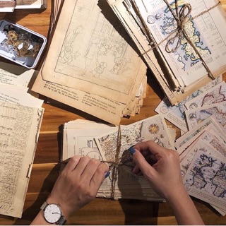 Crafting Paper trang trí Bullet Journal