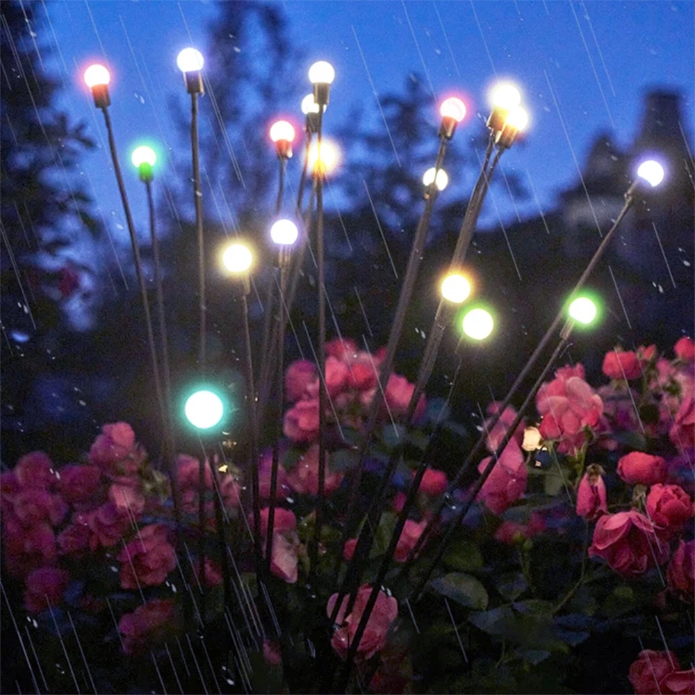 Đèn LED Trang Trí Sân Vườn Chống Nước Hình Pháo Hoa